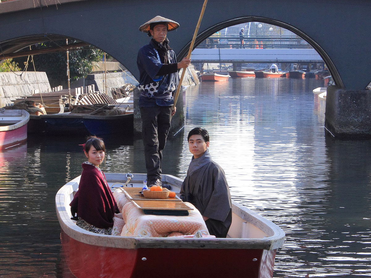 Yanagawa river cruise_3