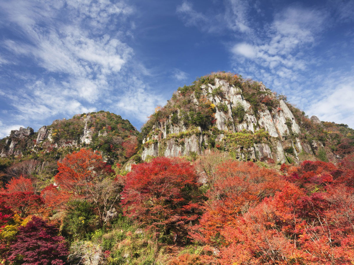 Yaba Gorge, Nakatsu (Red autumnal leaves)_3